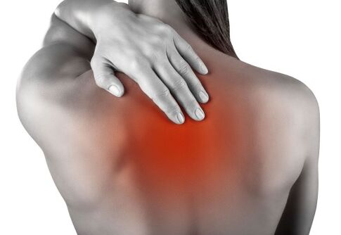 болка при остеохондроза на гръдния кош