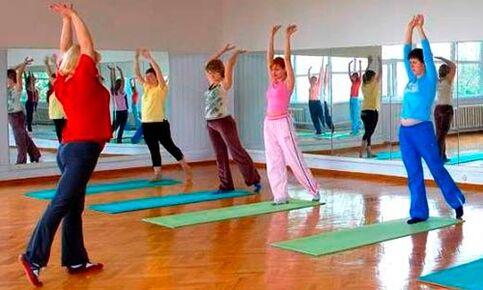 тренировъчна терапия за болки в долната част на гърба